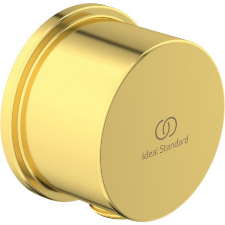 Coude de raccordement mural IDEALRAIN rond G 1/2Z or brossé IDEAL STANDARD