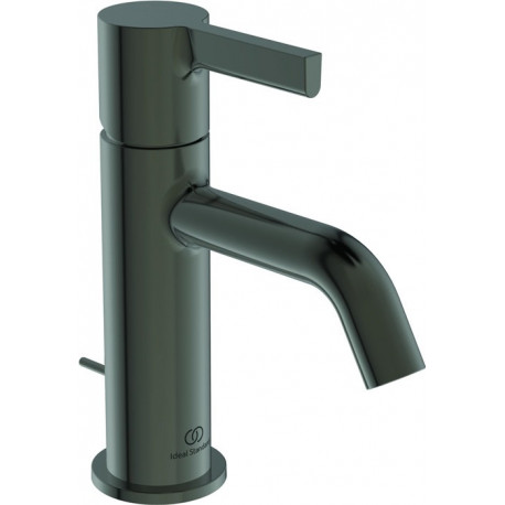 Mitigeur lavabo JOY projection 110 mm gris magnétique avec vidage IDEAL STANDARD
