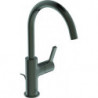 Mitigeur lavabo JOY projection 169 mm gris magnétique avec bec haut, avec vidage IDEAL STANDARD