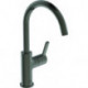 Mitigeur lavabo JOY projection 169 mm gris magnétique avec bec haut, sans vidage IDEAL STANDARD