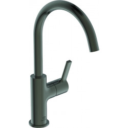 Mitigeur lavabo JOY projection 169 mm gris magnétique avec bec haut, sans vidage IDEAL STANDARD