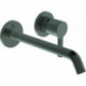 Mitigeur lavabo mural JOY projection 225 mm Rosace ronde grise magnétique, kit 2 IDEAL STANDARD
