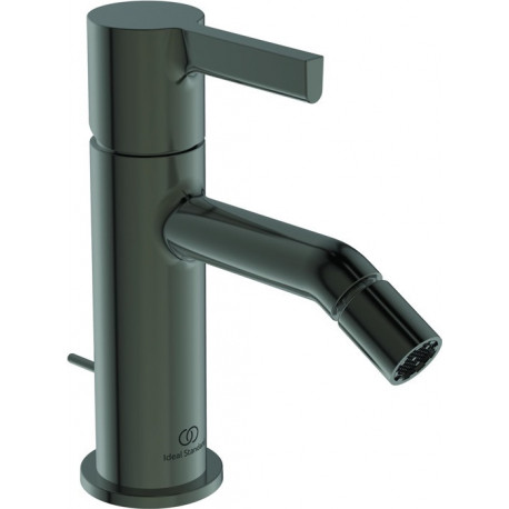 Mitigeur bidet JOY projection 110 mm gris magnétique avec vidage IDEAL STANDARD