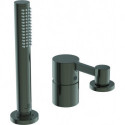 Mitigeur bain-douche 3 trous sur gorge JOY sans bec chromé avec douchette et inverseur IDEAL STANDARD