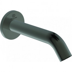 Bec mural JOY projection 160 mm gris magnétique avec rosace ronde IDEAL STANDARD