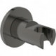 Support de douche IDS IDEALRAIN rond magnetic grey