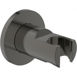 Support de douche IDS IDEALRAIN rond magnetic grey