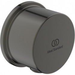 Coude de raccordement mural IDEALRAIN rond G 1/2Z gris magnétique IDEAL STANDARD