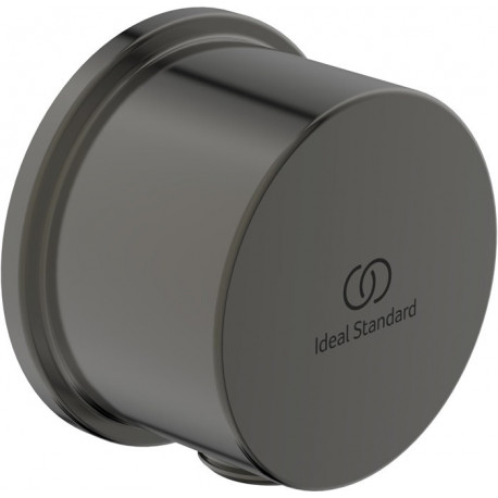 Coude de raccordement mural IDEALRAIN rond G 1/2Z gris magnétique IDEAL STANDARD