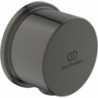 Coude de raccordement mural IDEALRAIN rond G 1/2Z gris magnétique IDEAL STANDARD