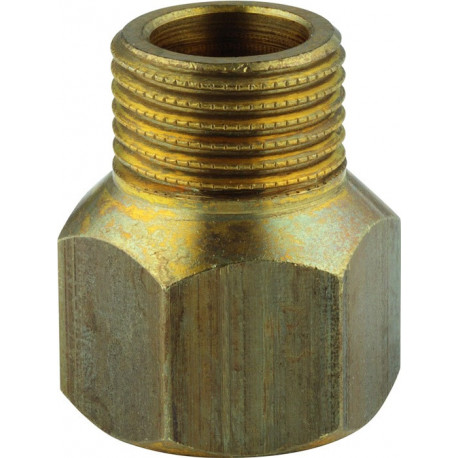 Mamelon fileté Grohe 1/2 Zx1 / 2Z chr