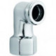 Support de connexion Grohe chromé 