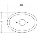 Rosace Grohe oval edel-MS