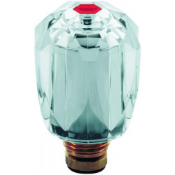 Poignée robinet Grohe DN 15 Brillant-Gri Mark rouge chromé 