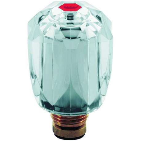 Poignée robinet Grohe DN 15 Brillant-Gri Mark rouge chromé 
