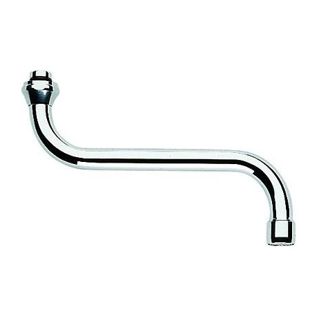 Bec en S 1/2 pouce saillie 150 mm chrome GROHE