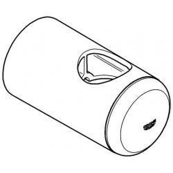 Support de barre de douche mural we