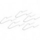 Grohe Feder (08.11.0400) Pack de 5 pour assiette Colani