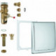 Robinet de chasse WC DN 20, installation murale GROHE