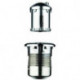 Bouton poussoir Grohe avec rosace Bouton Eco 40mm f Eco-Set ma-chr / chr