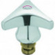 Tete Clapet DN 10, poignée Trecorn, marquage VPE10 bleu chrome GROHE (Par 10)