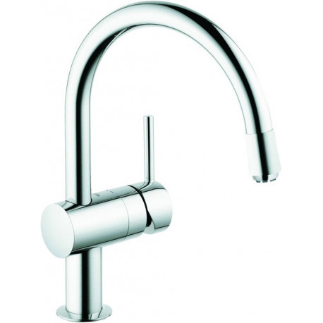 Mitigeur d'évier MINTA DN 15, chrome basse pression GROHE