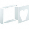 Set de panneaux pour WC douche Sensia IGS blanc alpin