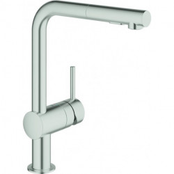 Minta mitigeur Évier L-Bec Douche Extr