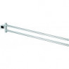 Porte-serviettes GROHE ESSENTIALS CUBE 439mm 2-bras noirb chromé 