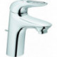 Mitigeur de lavabo EUROSTYLE DN 15, taille S, manette ouverte en métal chromé GROHE