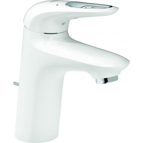 Mitigeur de lavabo EUROSTYLE DN 15, taille S, manette ouverte en métal chromé GROHE