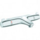Mitigeur thermostatique de bain GROHTHERM SPECIAL DN 15, poignées à oreilles ergonomiques en métal chromé GROHE