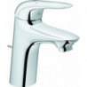 Mitigeur monocommande de lavabo EUROSTYLE DN 15, taille S, fermeture métal chromé GROHE