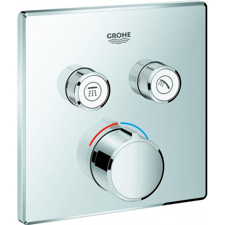 Smartcontrol Mixer Façade Carrée 2Sc