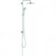Système de douche Grohe EUPHORIA SYSTEM 260 avec conversion pour montage mural chrome