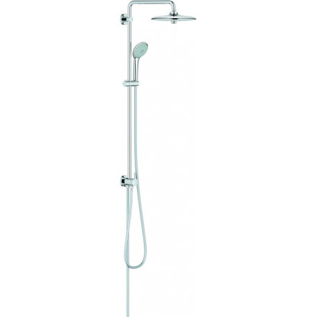 Système de douche Grohe EUPHORIA SYSTEM 260 avec conversion pour montage mural chrome