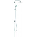 Système de douche Grohe EUPHORIA SYSTEM 260 avec conversion pour montage mural chrome