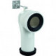 Coude de vidange de toilette 93.5-137mm. vertical