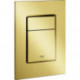 Plaque actionnement des toilettes GROHE Skate Cosmopolitan S 37535 2-M./Start&Stopp or brillant