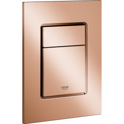 Plaque actionnement des toilettes GROHE Skate Cosmopolitan S 37535 2-Mengen/Start&Stopp or rose vif