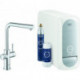 Kit de démarrage BLUE HOME mitigeur évier bec L chromé GROHE
