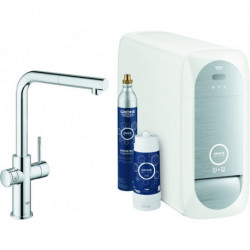 Kit de démarrage BLUE HOME mitigeur évier bec L chromé GROHE
