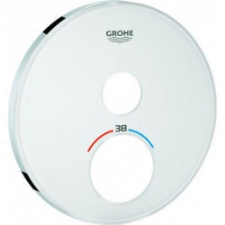 Rosace Grohe SmartControl 49031 rond moon white