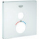 Rosace Grohe SmartControl 49038 carré moon white