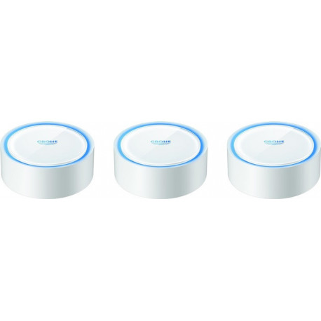 Ensemble trio de capteurs d'eau Grohe SENSE pour LAN sans fil. blanc 3x Grohe Sense