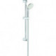 Ensemble barre de douche Grohe I TEMPESTA 100 60cm à débit constant. 9,5 l/m chromé
