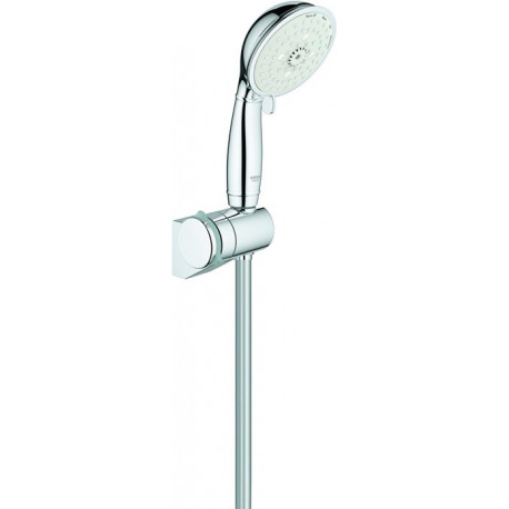 Set de supports muraux TEMPESTA RUSTIC 100 chrome