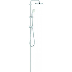 Système de douche Grohe TEMPESTA SYSTEM 200 avec conversion pour montage mural chrome