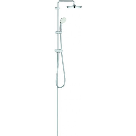 Système de douche Grohe TEMPESTA SYSTEM 200 avec conversion pour montage mural chrome