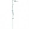 Système de douche Grohe TEMPESTA SYSTEM 200 avec conversion pour montage mural chrome